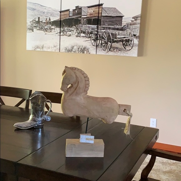 Vida Cultura Wood Horse Decor - Picture 4 of 11
